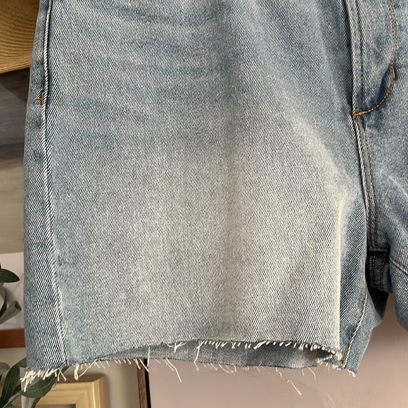 Articles of Society High  Rise  Denim Shorts, Size 31, NWT - Picture 7 of 16